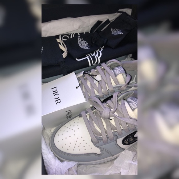 Dior Jordan 1 low - Picture 1 of 4